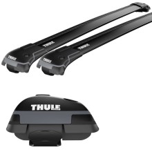 Багажник на рейлинги Thule WingBar Edge 9582 Black | Thule 958220 для Skoda Karoq (2020-)